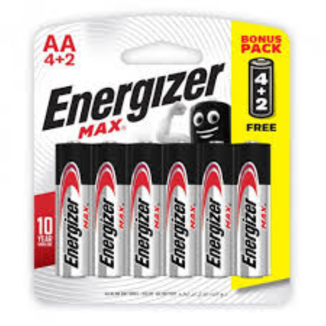 ENERGIZER MAX (4+2)AA